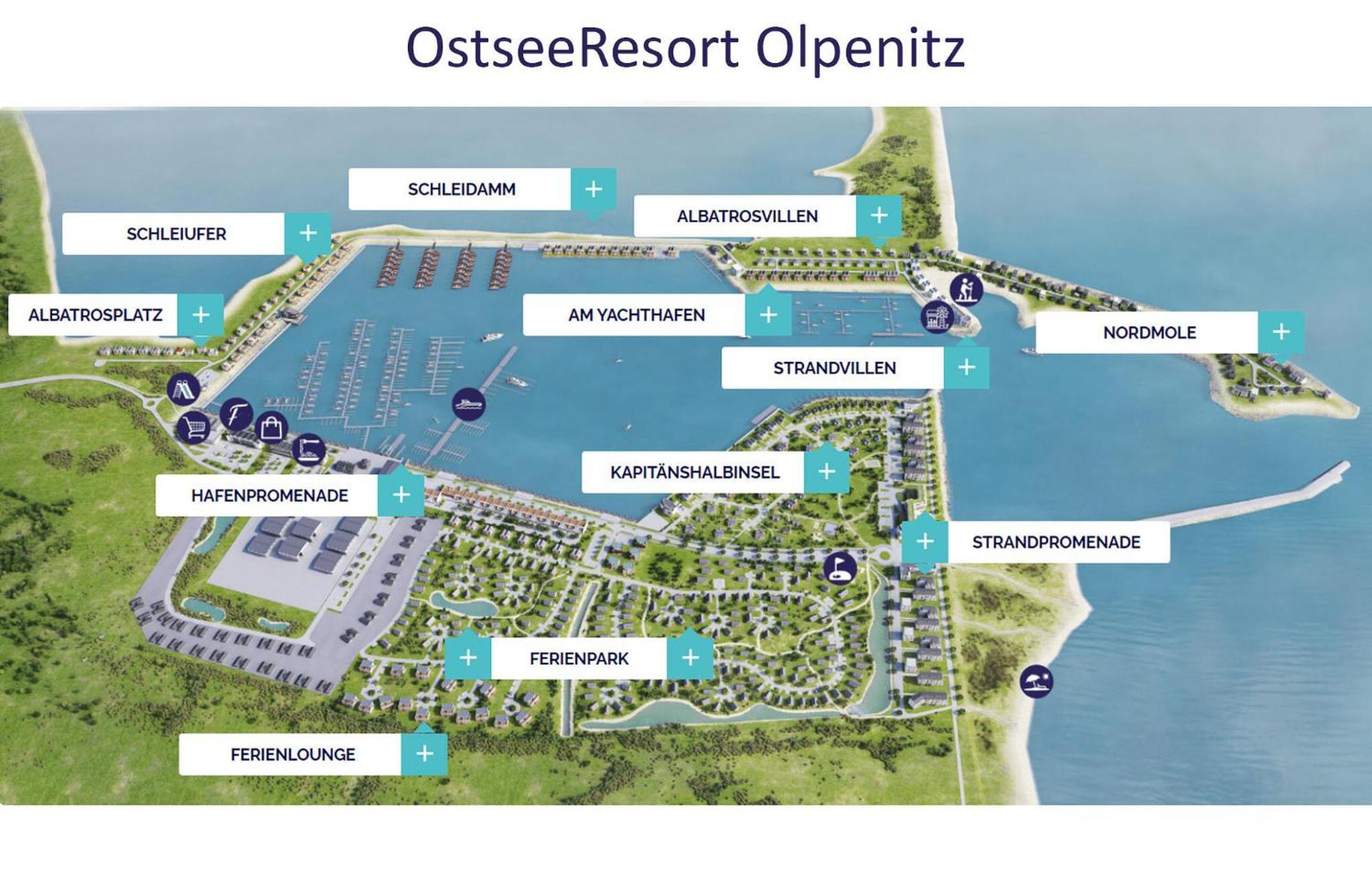 Unendliche See Olpenitz Exterior foto